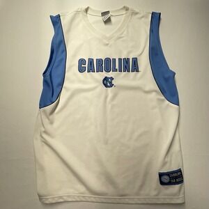 Vtg Foot‎ Locker North Carolina Tarheels Basketball Shooting Shirt Jersey 2XL